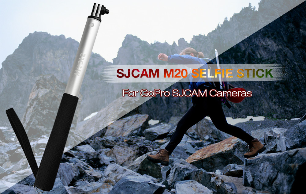 SJCAM M20 Original Foldable Selfie Stick Camera Monopod for GoPro SJCAM